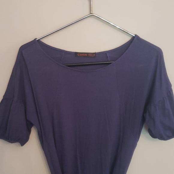 Easy summer dress with belt - small - Picture 2 of 7